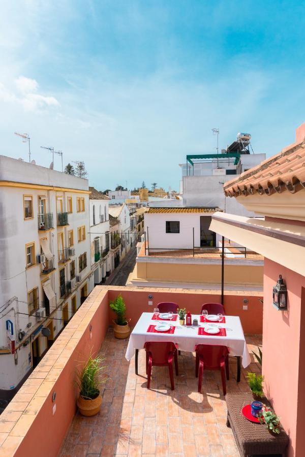 Atico Imperial Garaje Gratis Centrico Terraza Aire Acond Solarium 2 Banos Wifi A 1Minuto De La Plaza Cabildo Apartment Sanlúcar de Barrameda Exterior foto